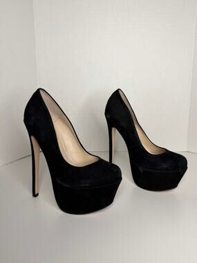 Zigi Girl Spyglass Stiletto Heels Size 6 Black